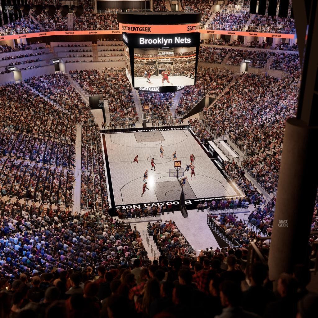 Barclays Center - Section 217 Seat View