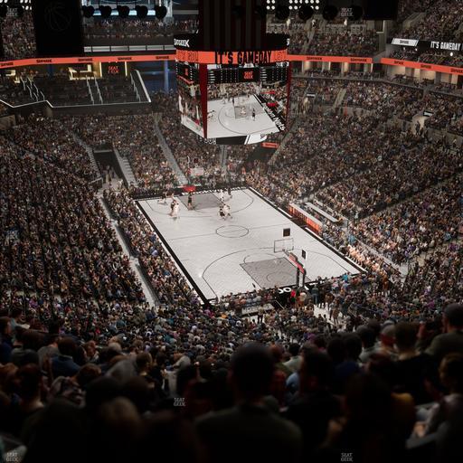 Barclays Center - Section 218 Seat View