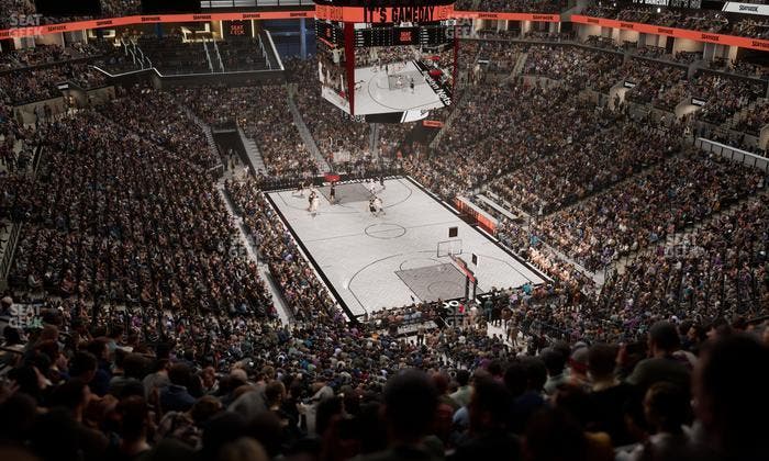 Barclays Center - Section 218 Seat View