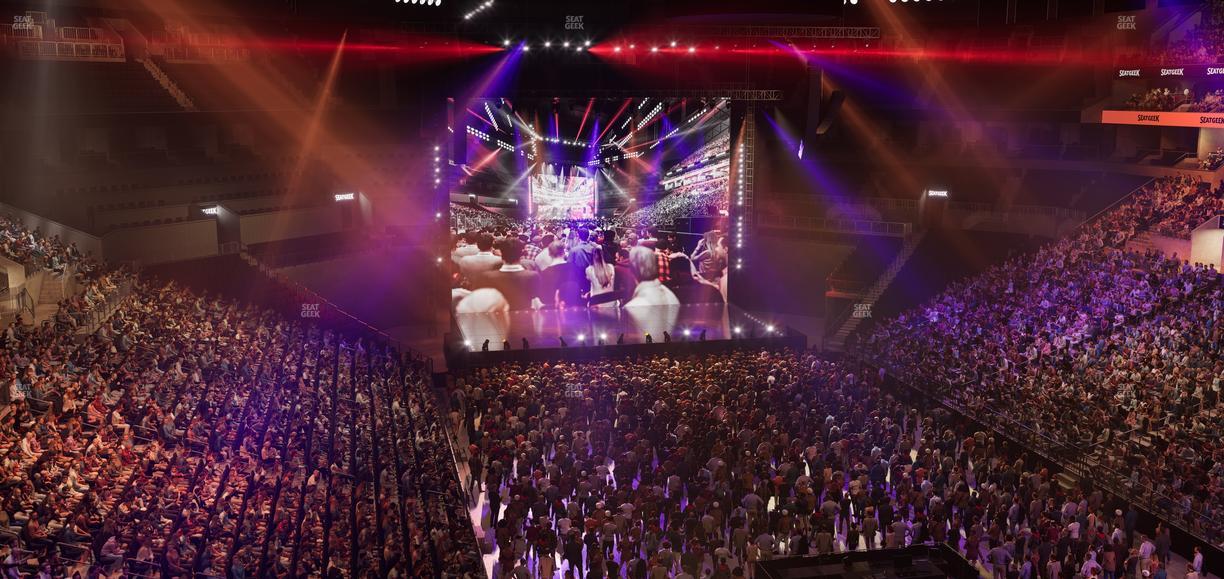 Barclays Center - Section 218 Seat View