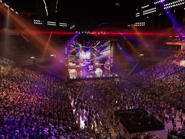 Barclays Center - Section 218 Seat View