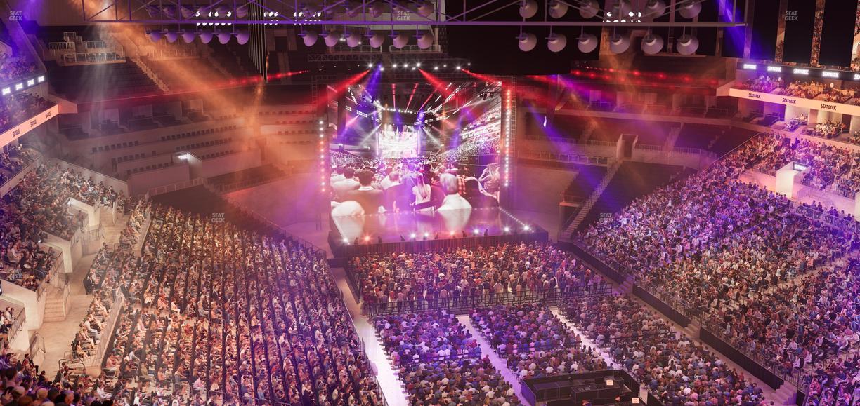 Barclays Center - Section 218 Seat View