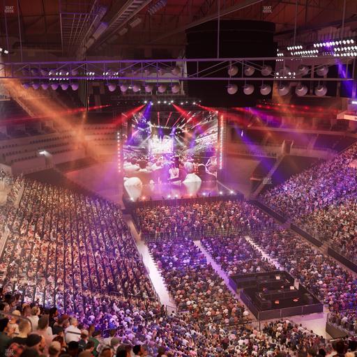 Barclays Center - Section 218 Seat View