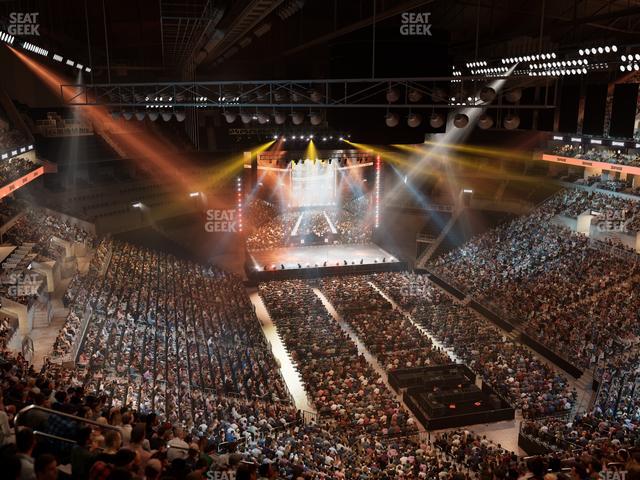 Barclays Center - Section 218 Seat View Barclays Center - Section 218 Seat View