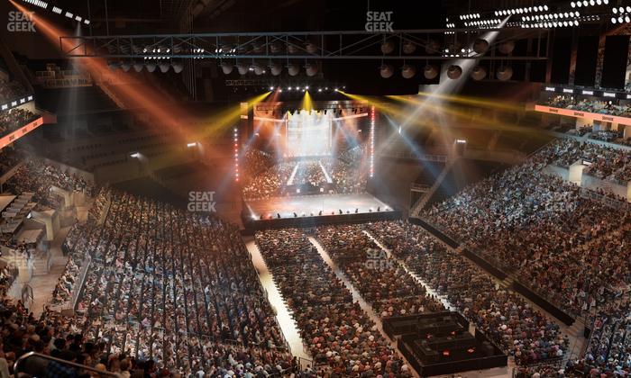 Barclays Center - Section 218 Seat View