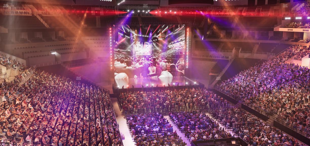 Barclays Center - Section 218 Seat View