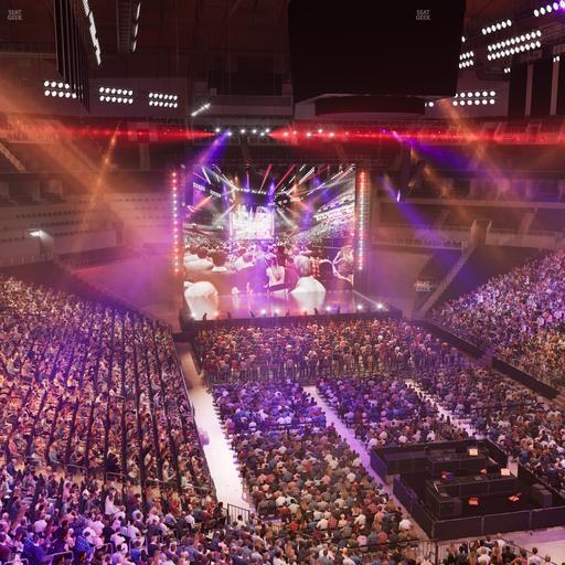 Barclays Center - Section 218 Seat View