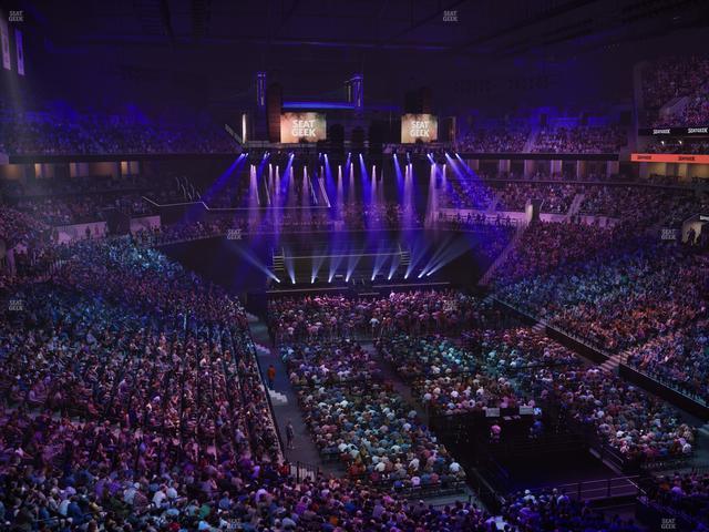 Barclays Center - Section 218 Seat View