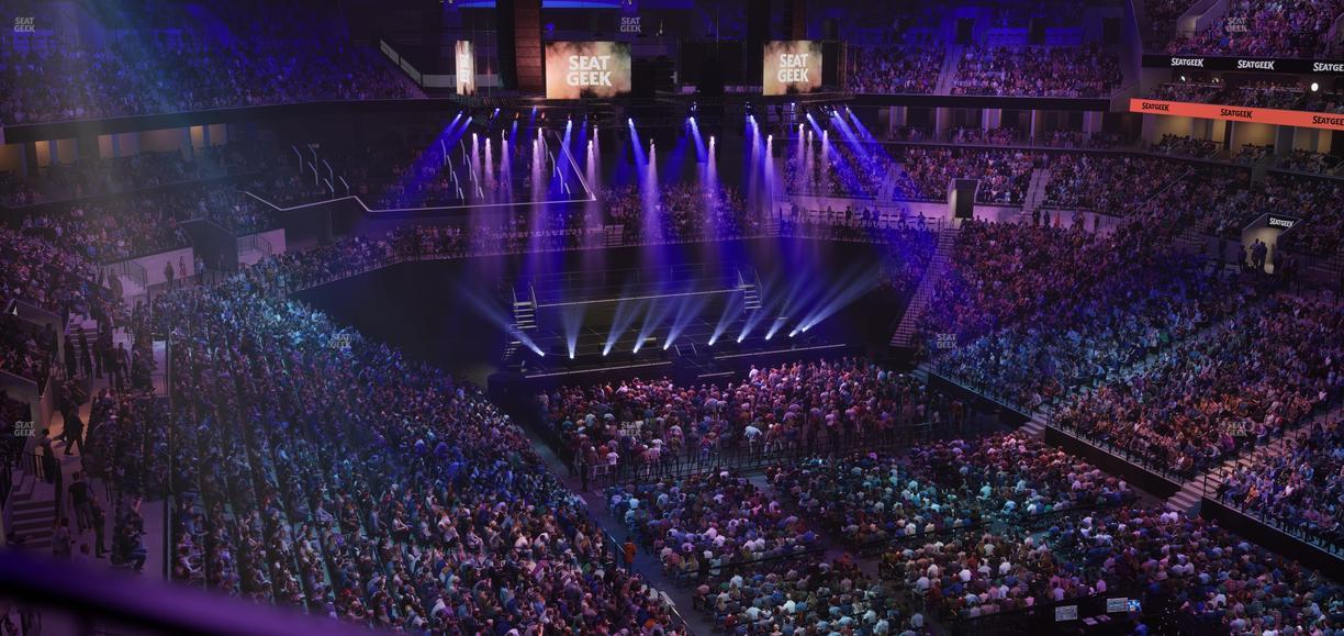 Barclays Center - Section 219 Wc Seat View