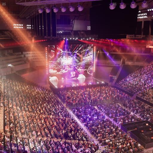 Barclays Center - Section 219 Wc Seat View