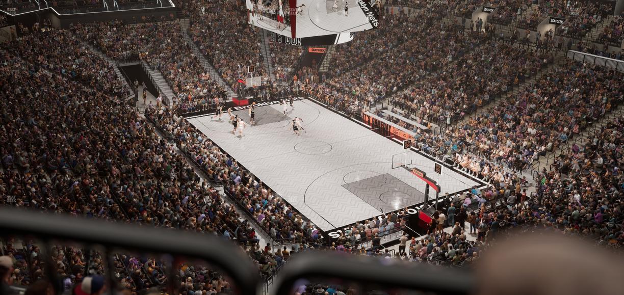 Barclays Center - Section 219 Wc Seat View