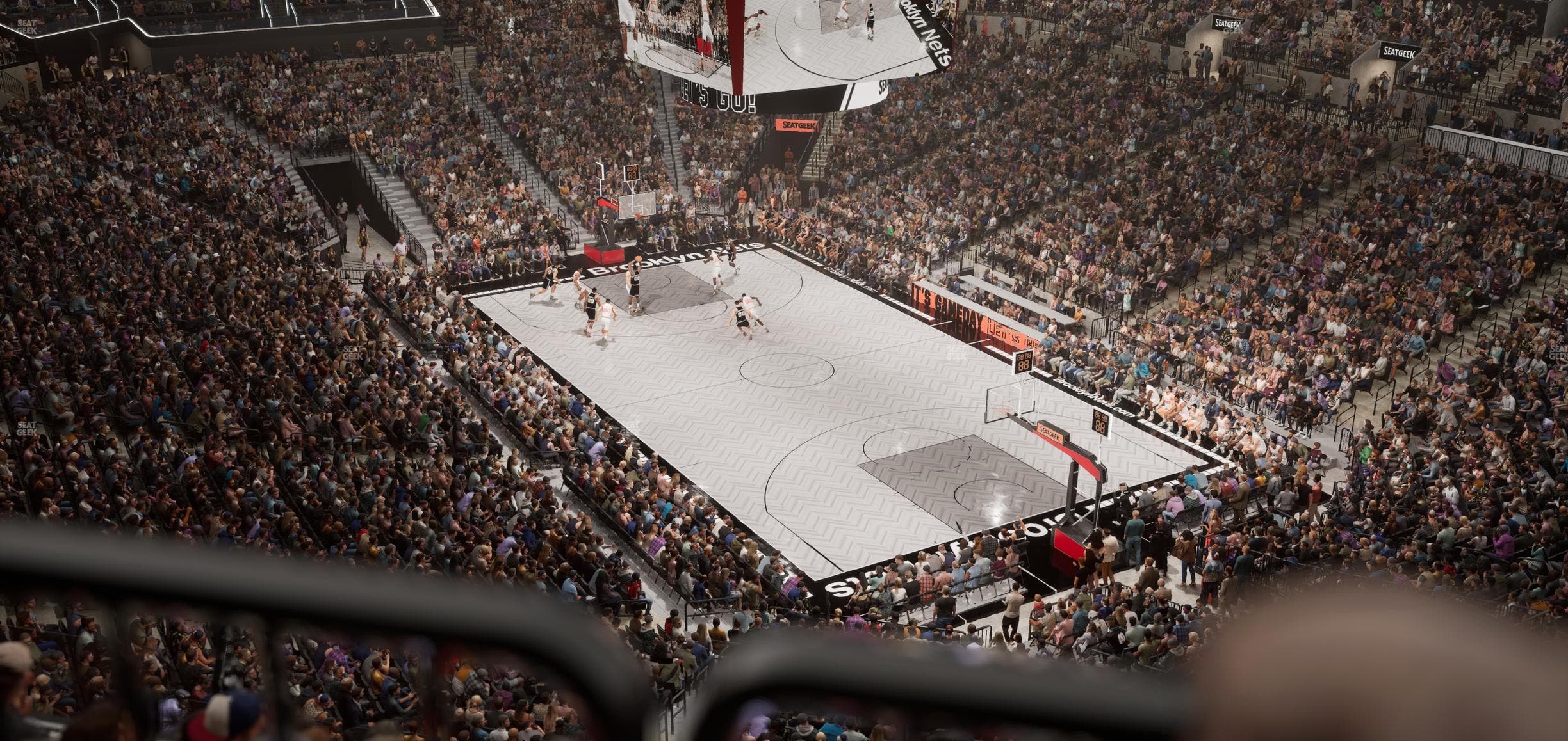 Barclays Center - Section 219 Wc Seat View