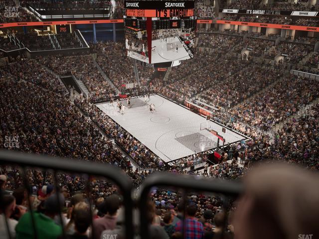 Barclays Center - Section 219 Wc Seat View Barclays Center - Section 219 Wc Seat View