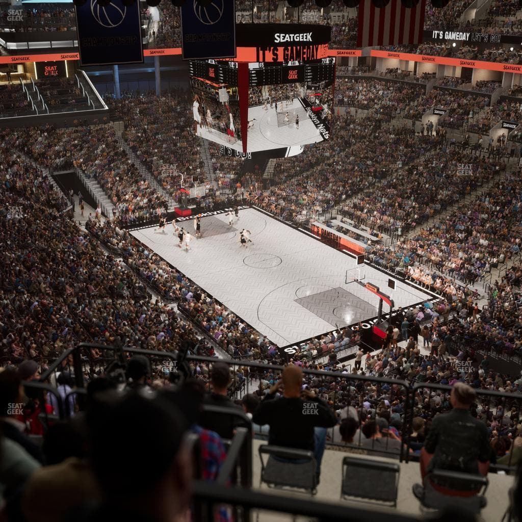 Barclays Center - Section 219 Seat View