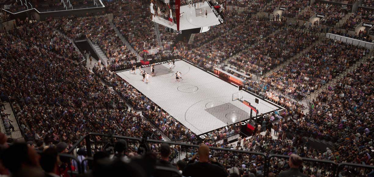 Barclays Center - Section 219 Seat View