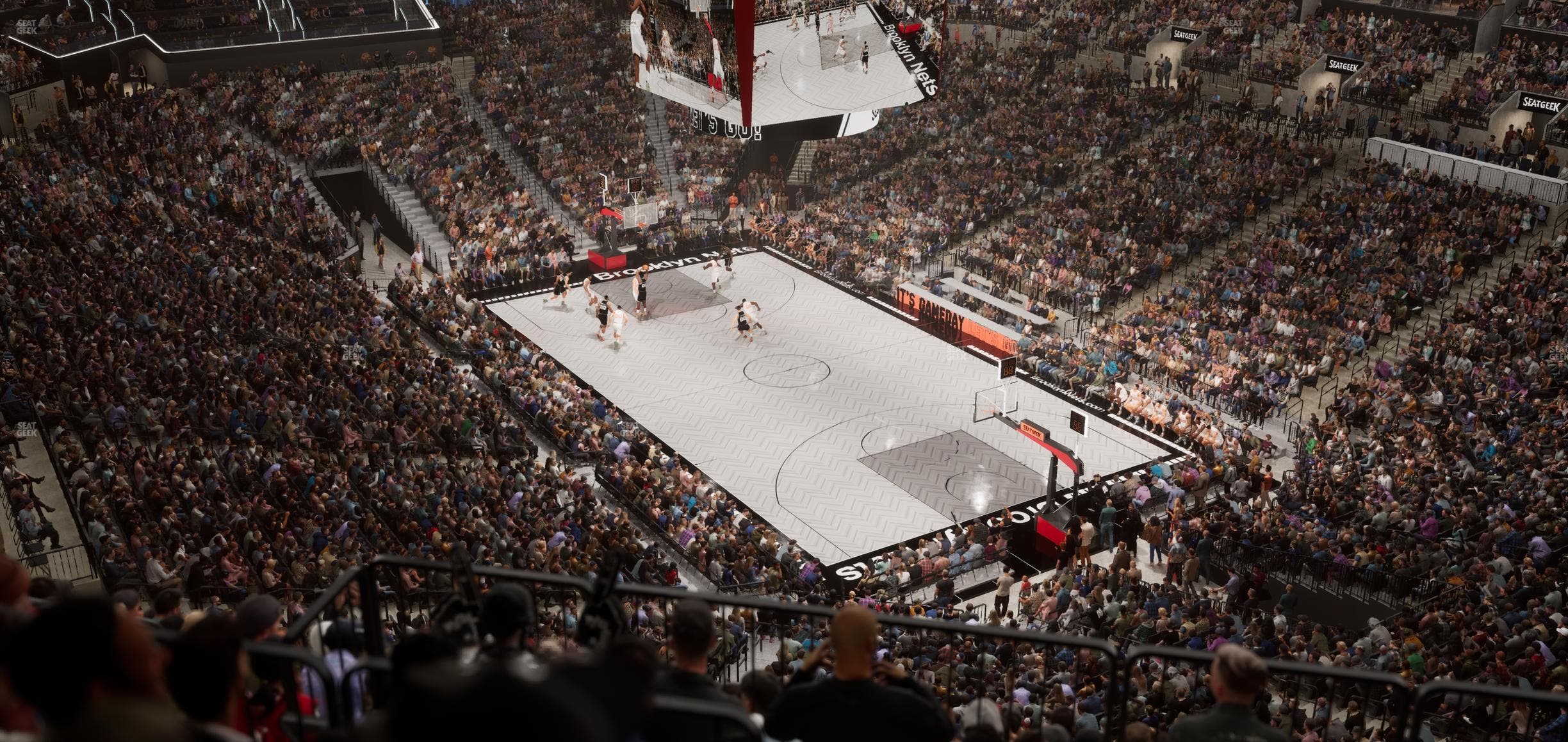 Barclays Center - Section 219 Seat View