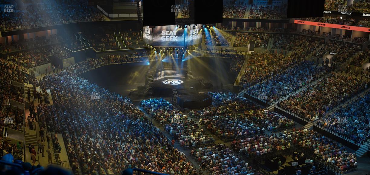 Barclays Center - Section 219 Seat View