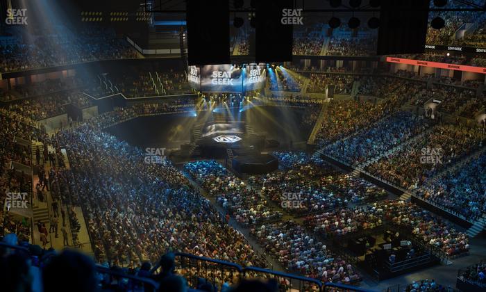 Barclays Center - Section 219 Seat View