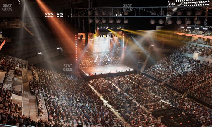 Barclays Center - Section 219 Seat View