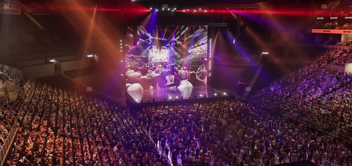 Barclays Center - Section 219 Seat View