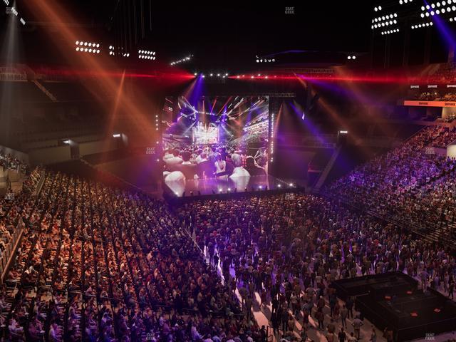 Barclays Center - Section 219 Seat View