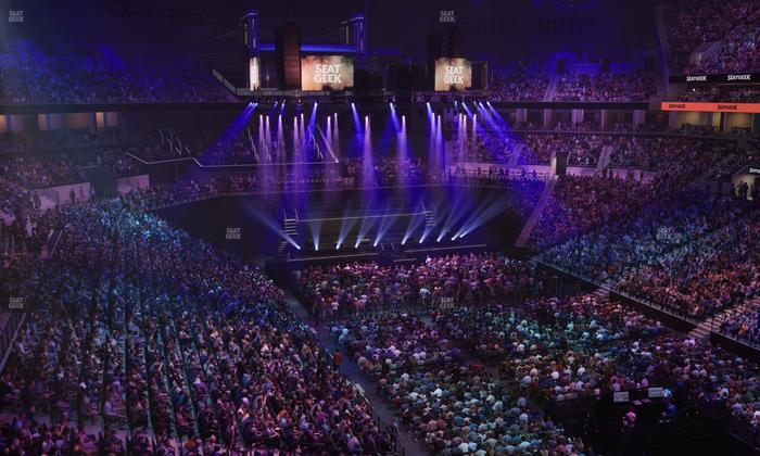 Barclays Center - Section 219 Seat View