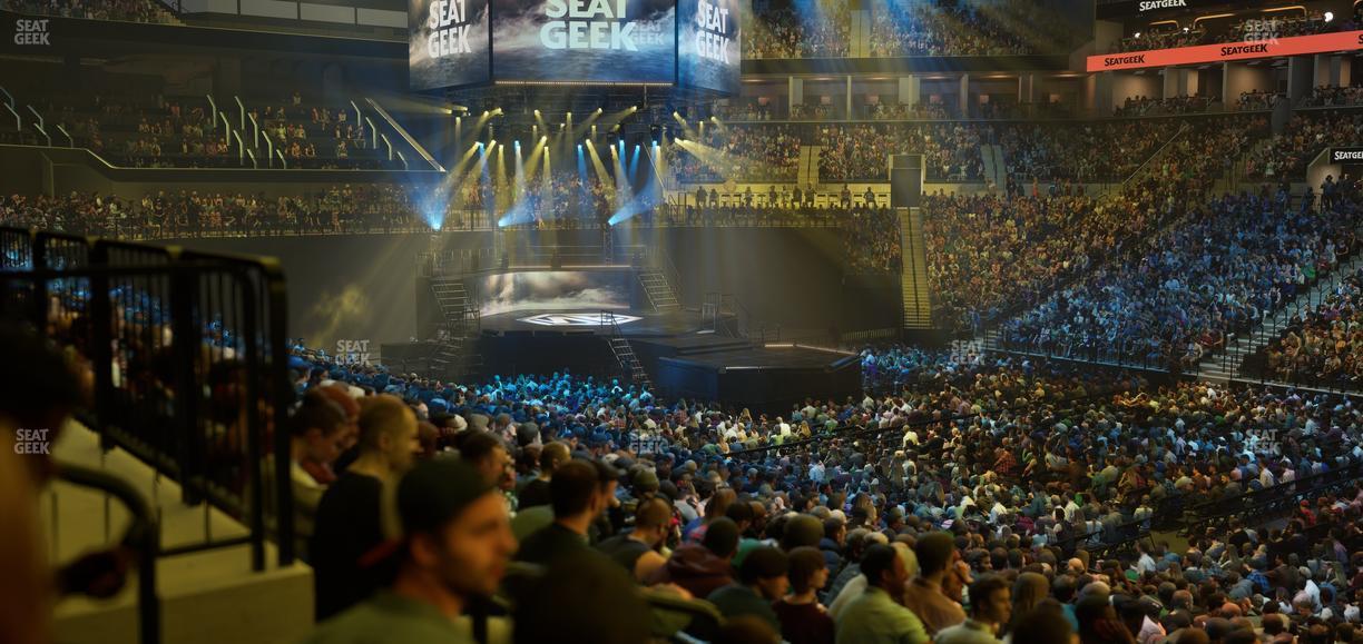 Barclays Center - Section 22 Seat View