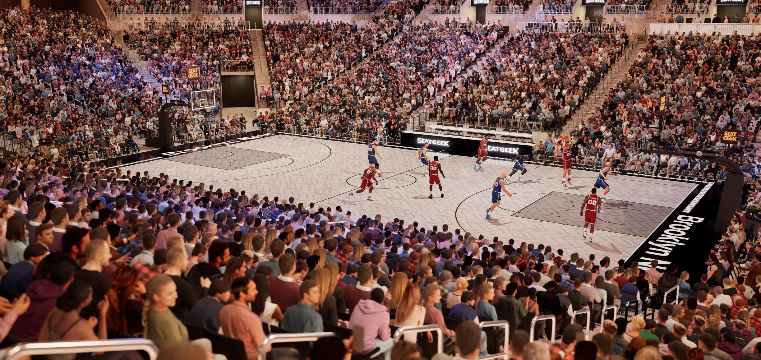 Barclays Center - Section 22 Seat View