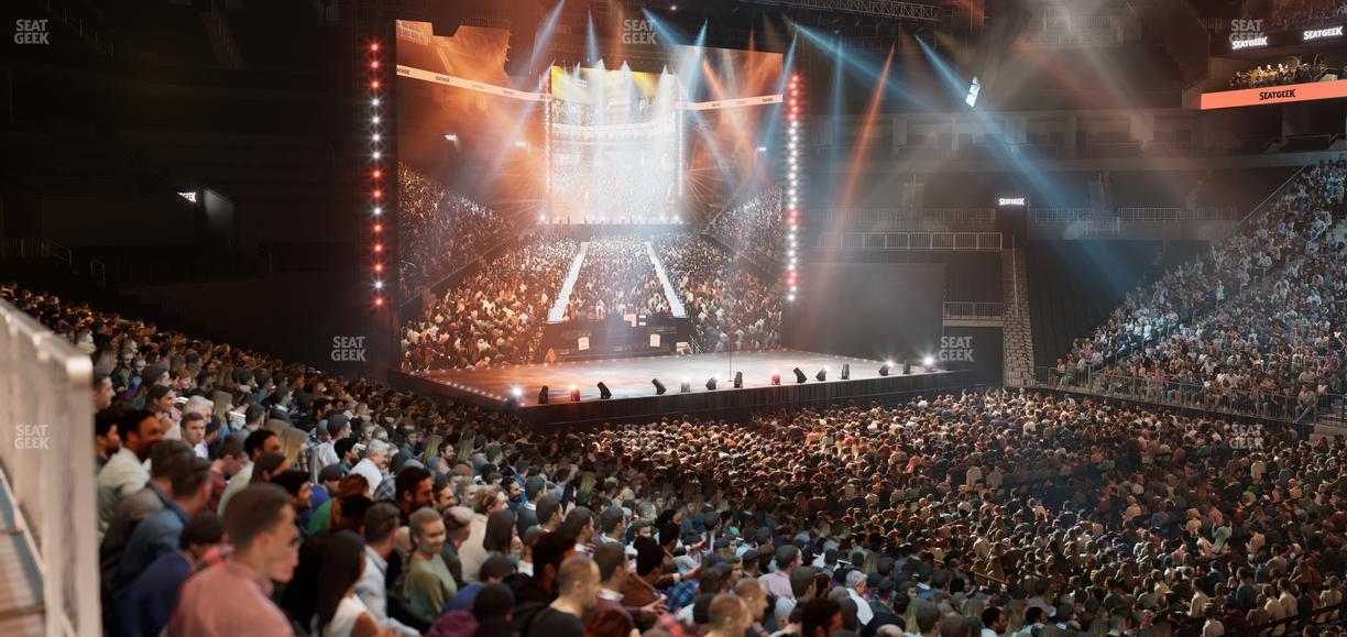 Barclays Center - Section 22 Seat View