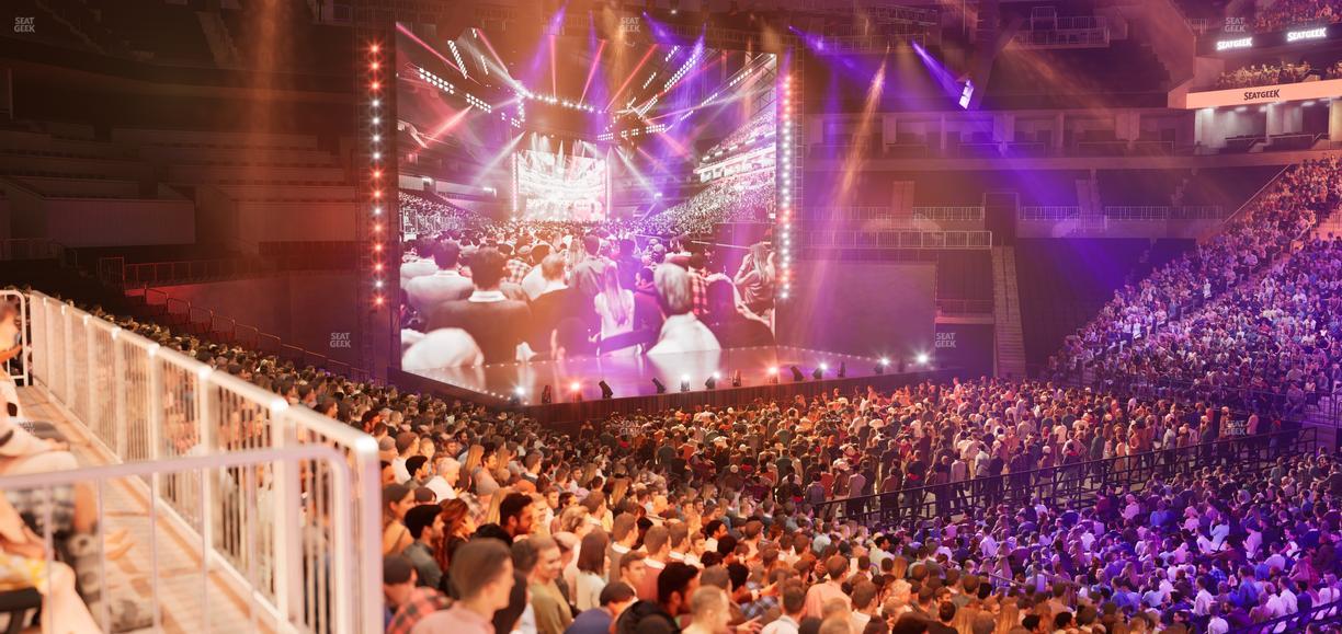 Barclays Center - Section 22 Seat View