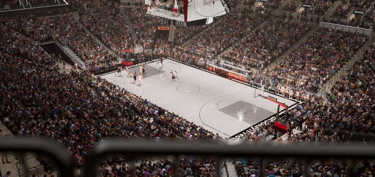 Barclays Center - Section 220 Wc Seat View