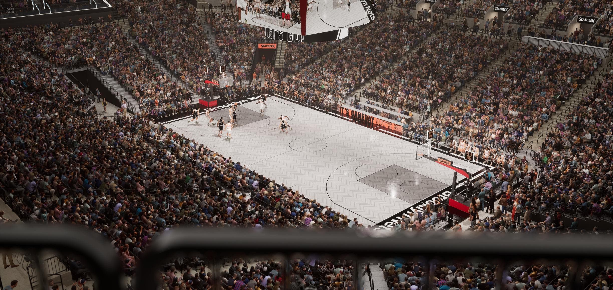 Barclays Center - Section 220 Wc Seat View