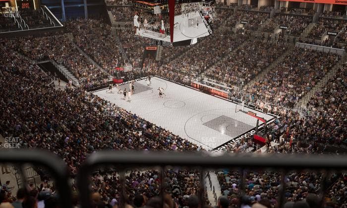 Barclays Center - Section 220 Wc Seat View