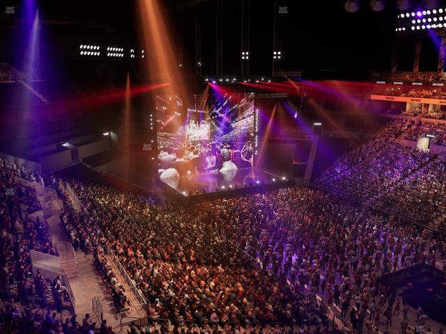 Barclays Center - Section 220 Wc Seat View