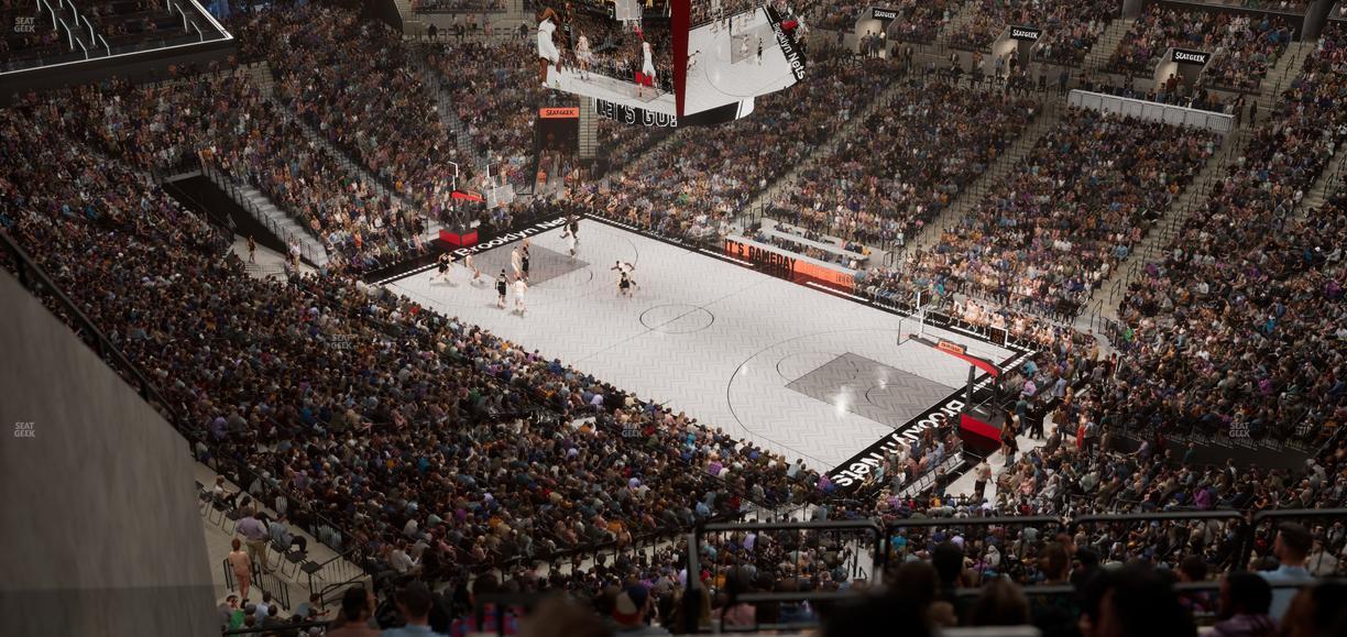 Barclays Center - Section 220 Seat View