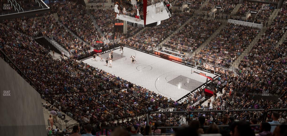 Barclays Center - Section 220 Seat View