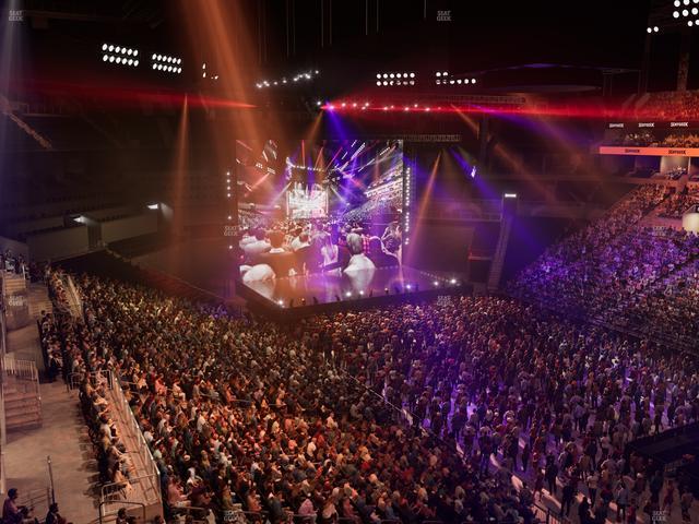 Barclays Center - Section 220 Seat View