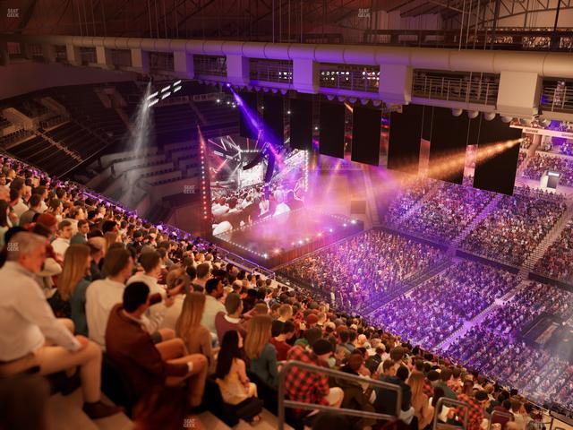 Barclays Center - Section 221 Seat View