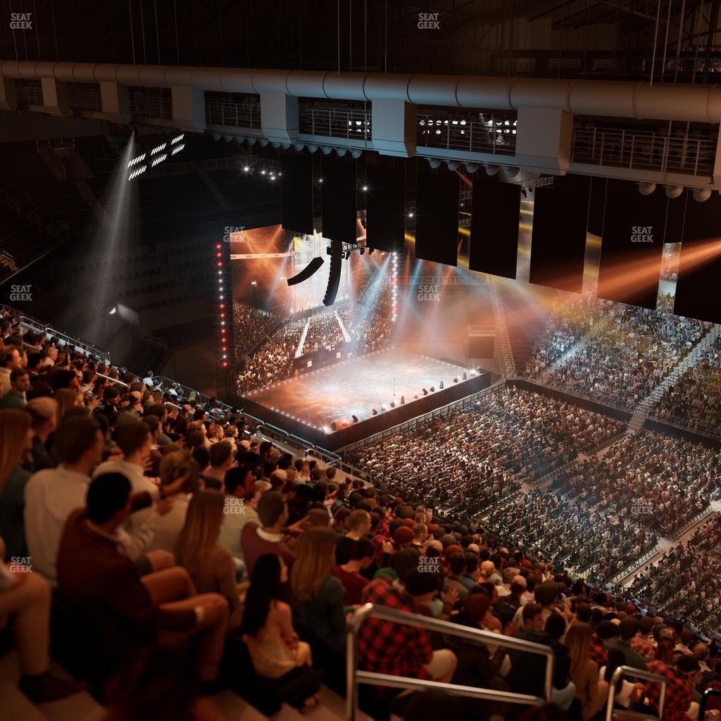 Barclays Center - Section 221 Seat View