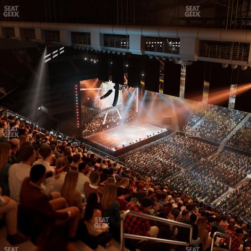 Barclays Center - Section 221 Seat View