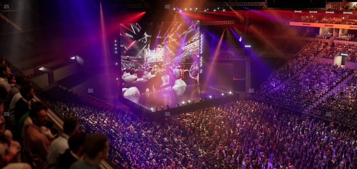 Barclays Center - Section 221 Seat View