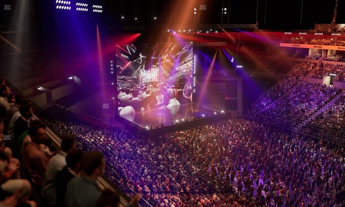 Barclays Center - Section 221 Seat View