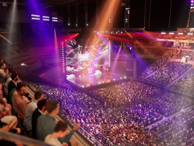 Barclays Center - Section 221 Seat View