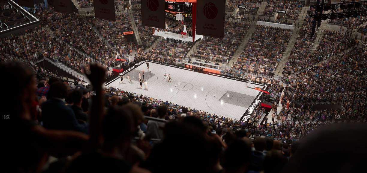 Barclays Center - Section 221 Seat View