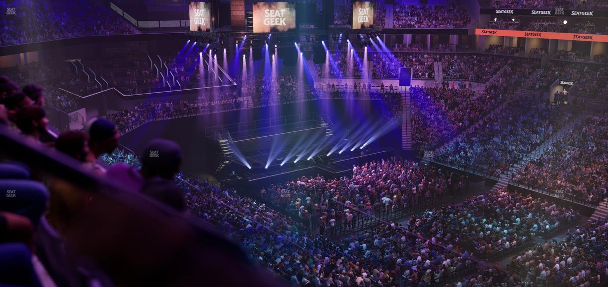 Barclays Center - Section 221 Seat View