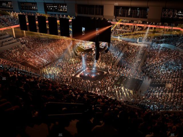 Barclays Center - Section 221 Seat View