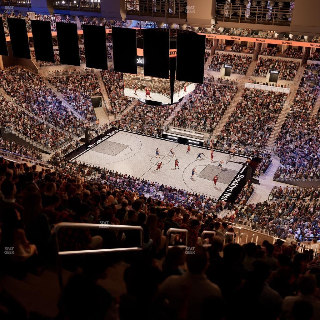 Barclays Center - Section 221 Seat View