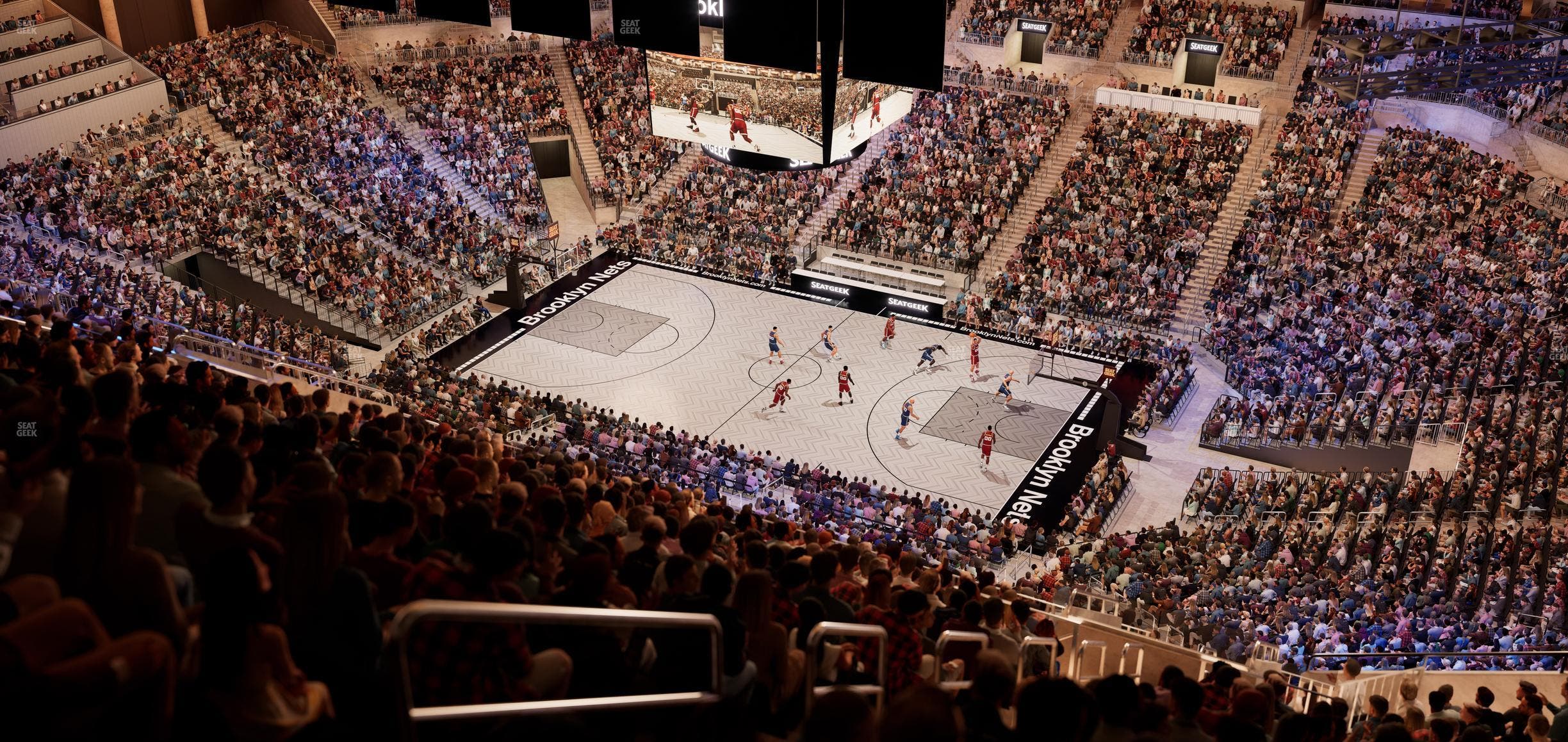 Barclays Center - Section 221 Seat View