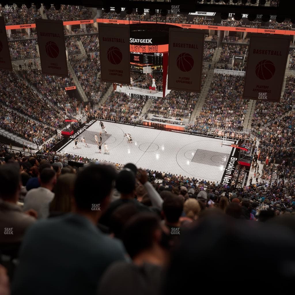 Barclays Center - Section 222 Seat View