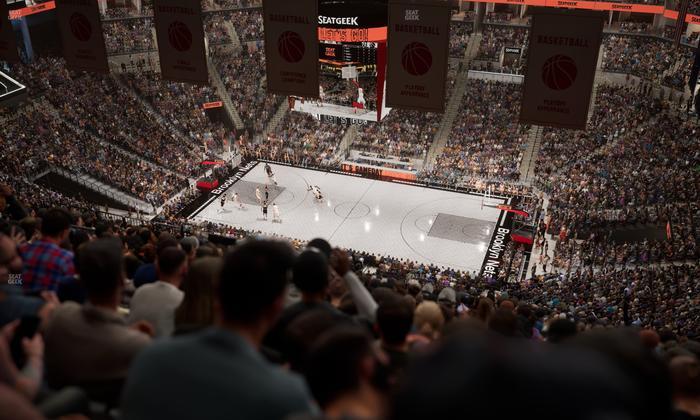 Barclays Center - Section 222 Seat View